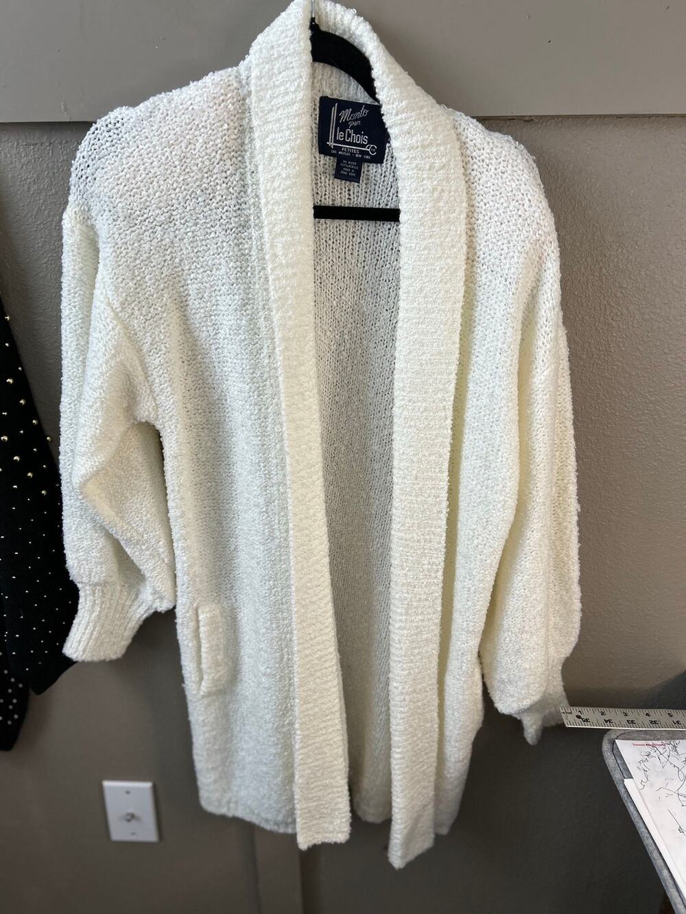 Montopar Le Chors white size m sweater vintage